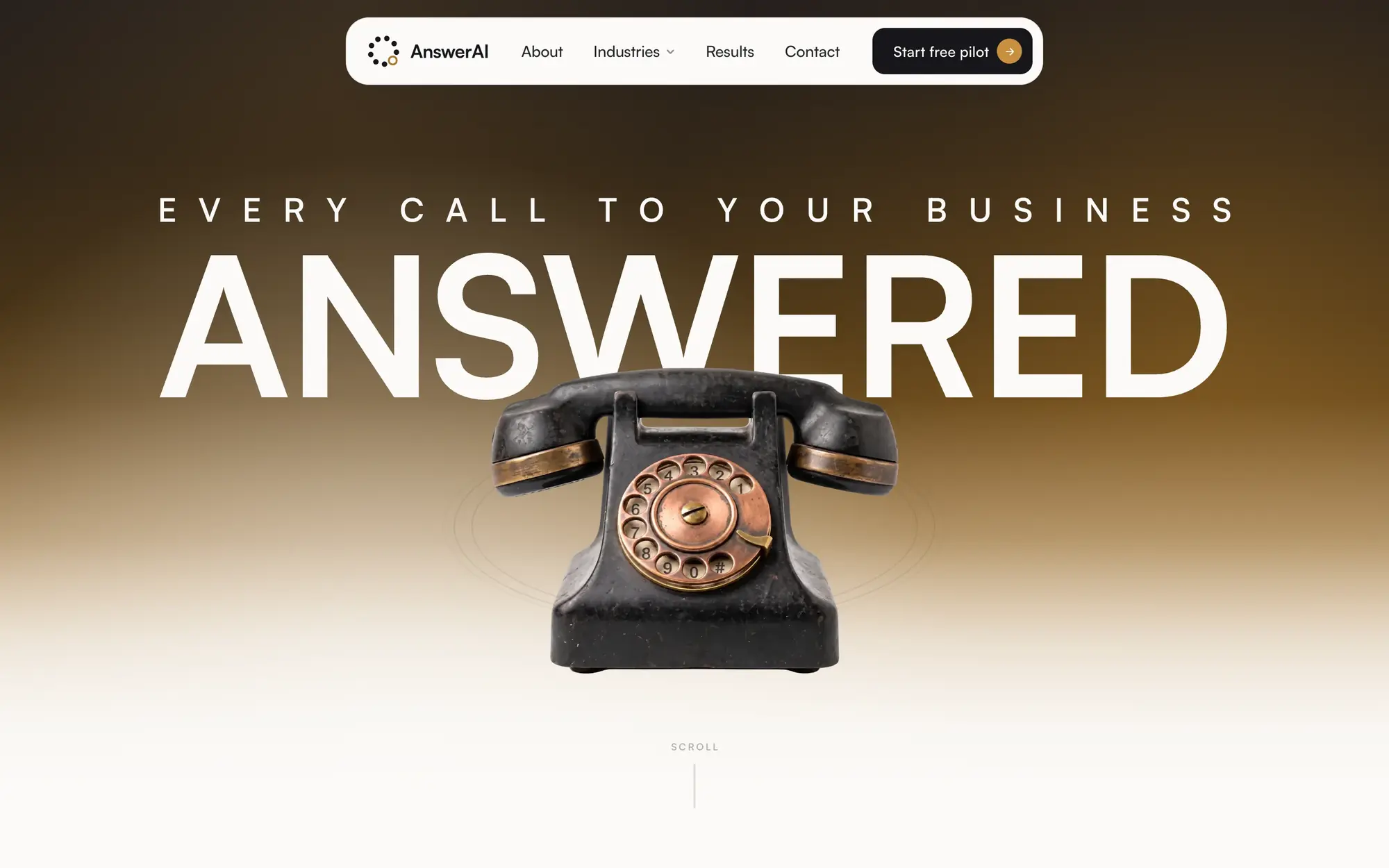 AnswerAI homepage