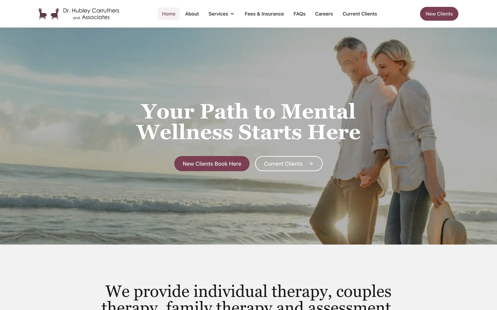 Dr. Hubley Carruthers & Associates homepage