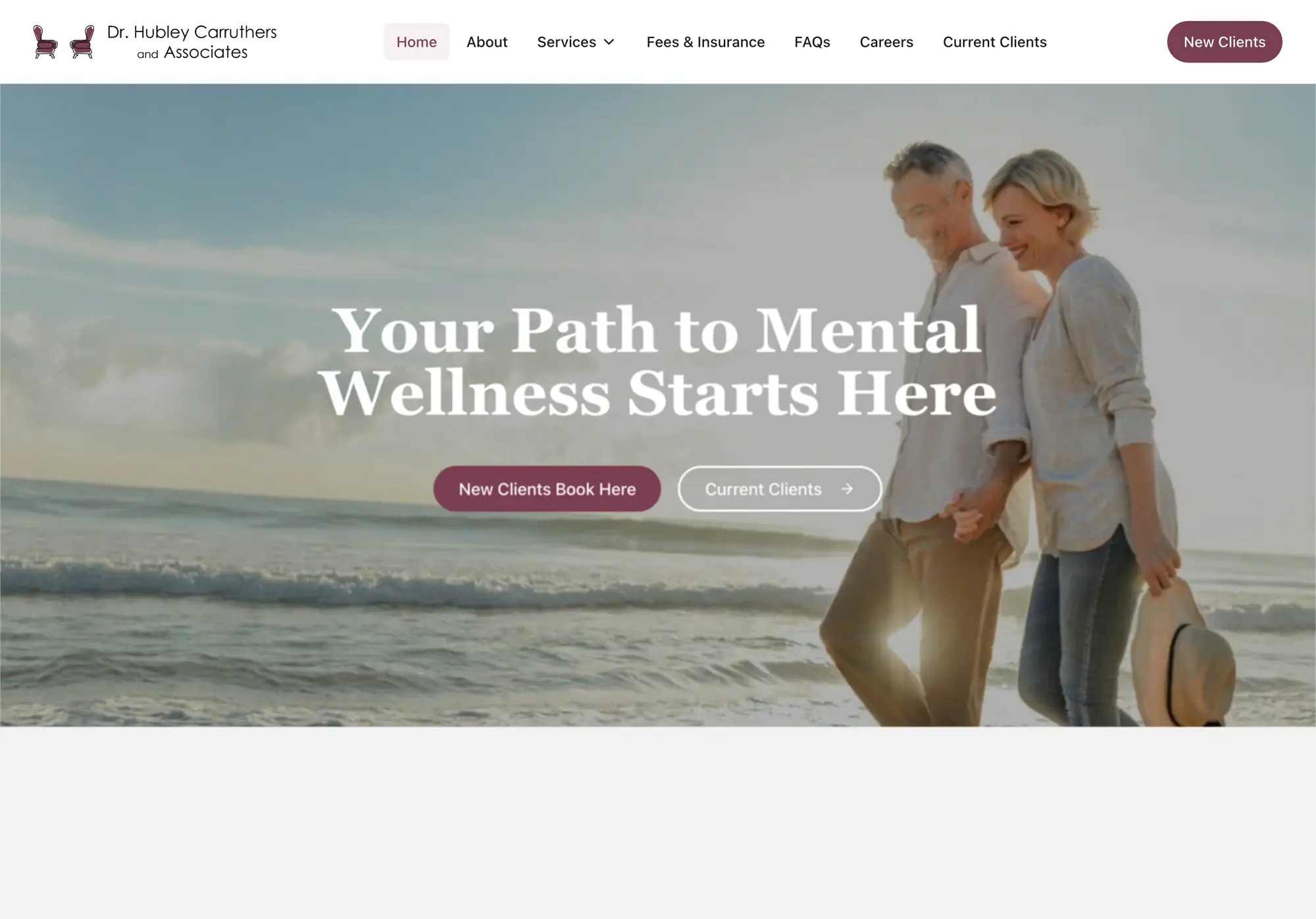 Dr. Hubley Carruthers & Associates website, after
