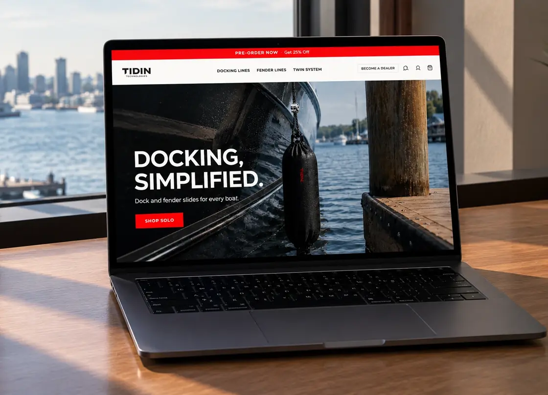 TIDIN Technologies website